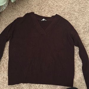Purple sweater